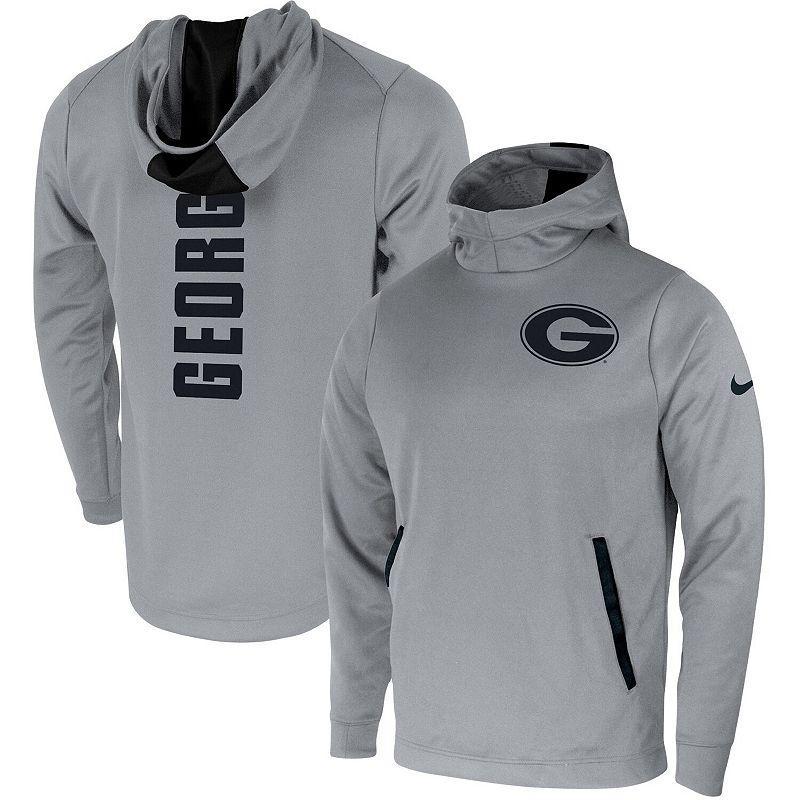 Men's Nike Gray Duke Blue Devils 2-Hit Performance Pullover Hoodie, Size: Medium, Grey Product Image