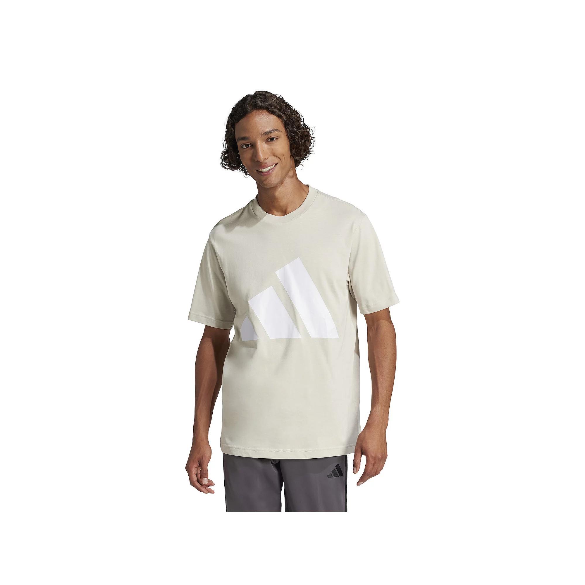 Big & Tall adidas Essentials Big Logo Tee, Men's, Size: 4XL, Wonder Alumina Product Image