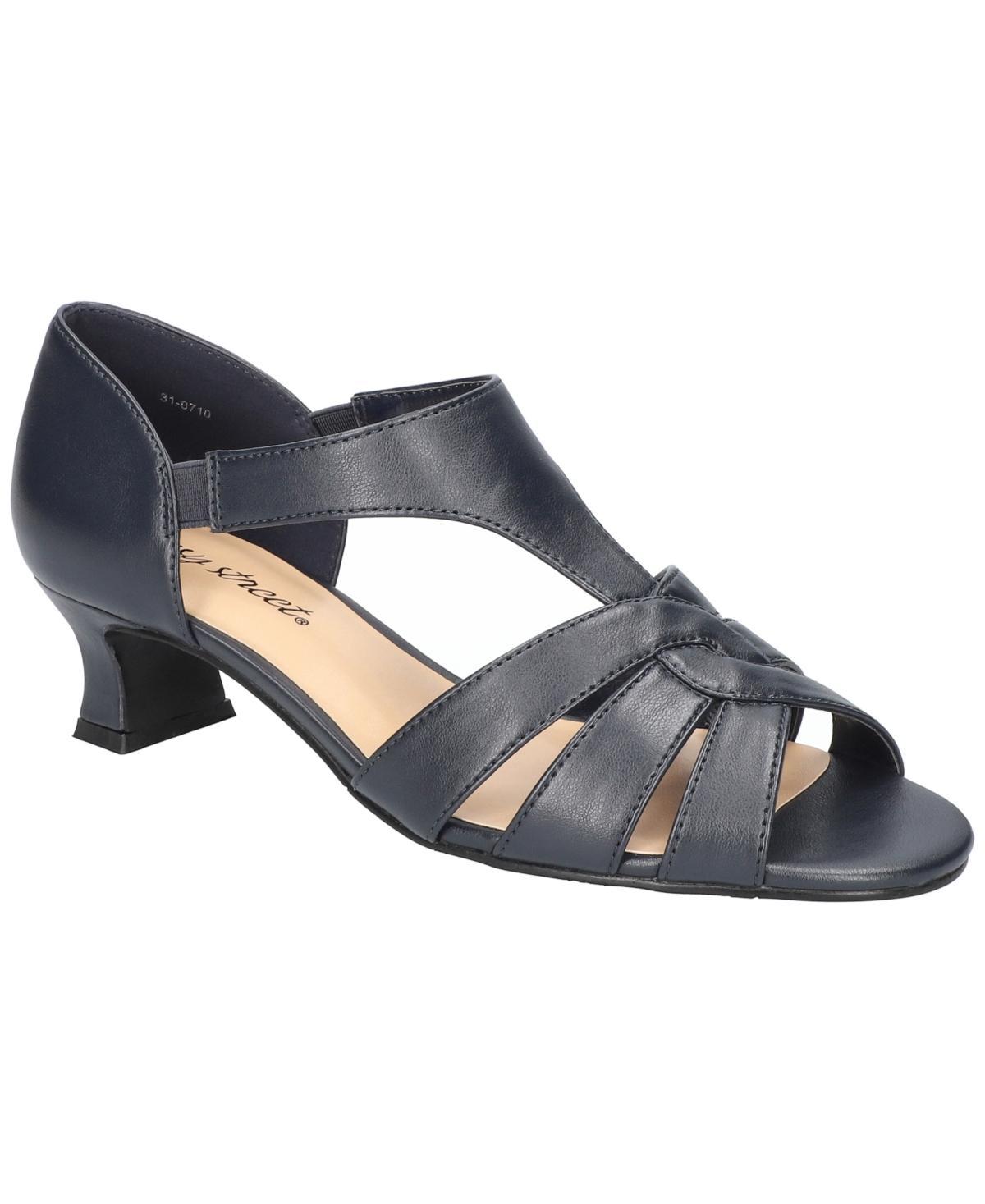 Easy Street Essie Womens Dress Sandals Grey Product Image