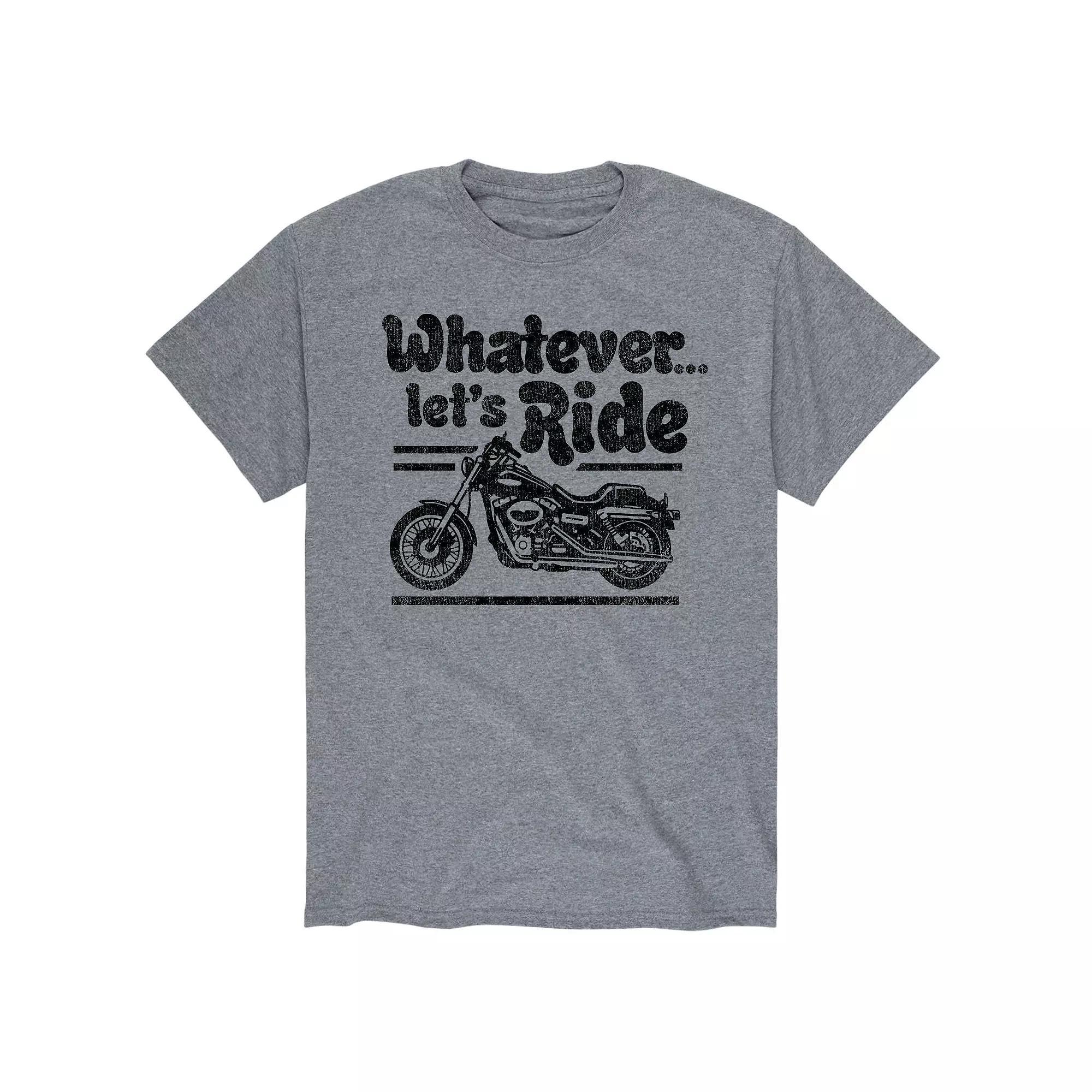 Mens Whatever Lets Ride Tee Product Image