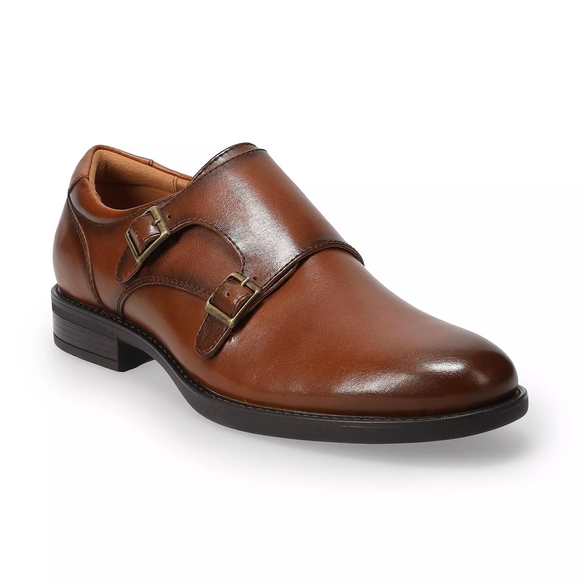 Apt. 9® Howiee Men's Monk Strap Dress Shoes, Size: 11.5, Red Product Image
