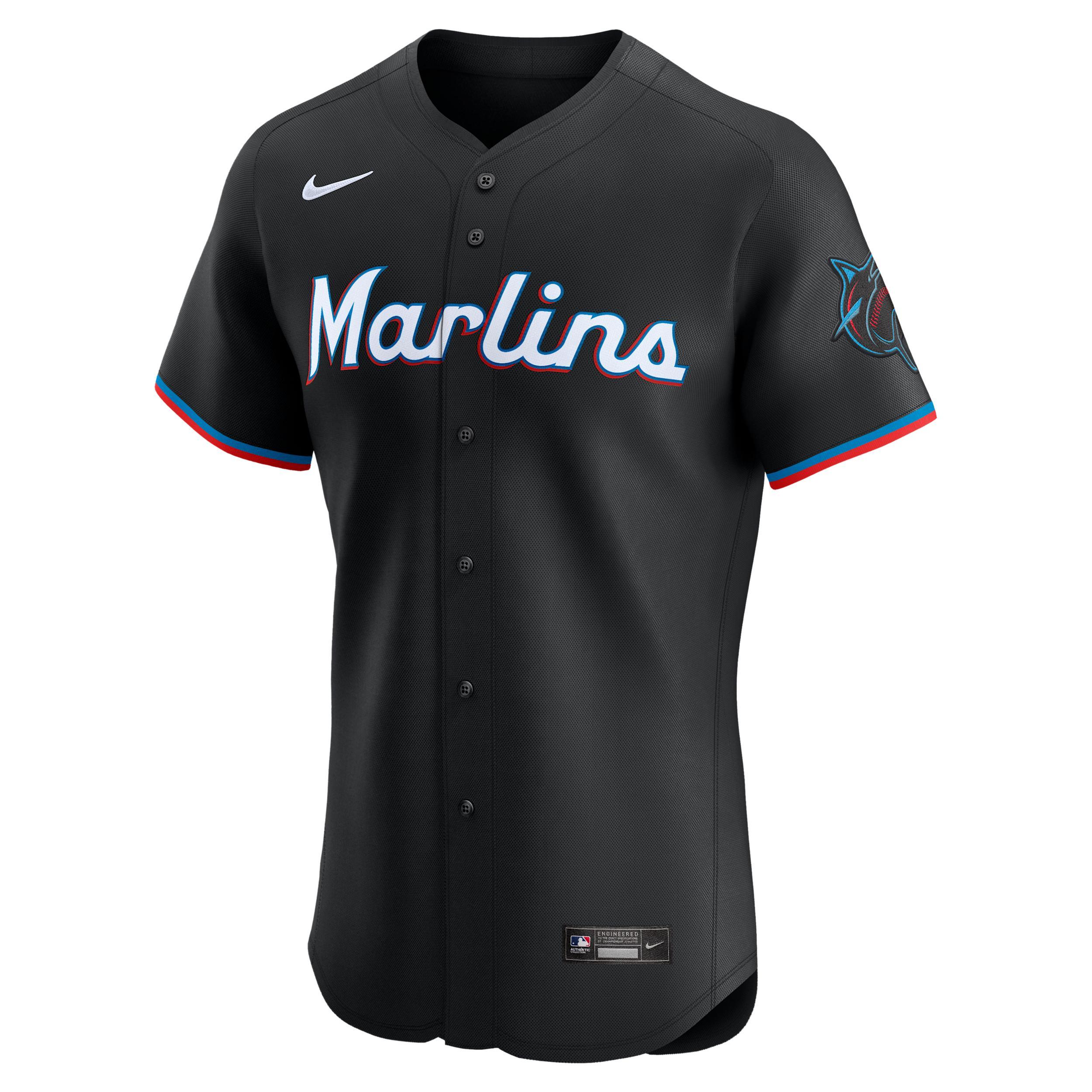 Miami Marlins Nike Men's Dri-FIT ADV MLB Elite Jersey Product Image