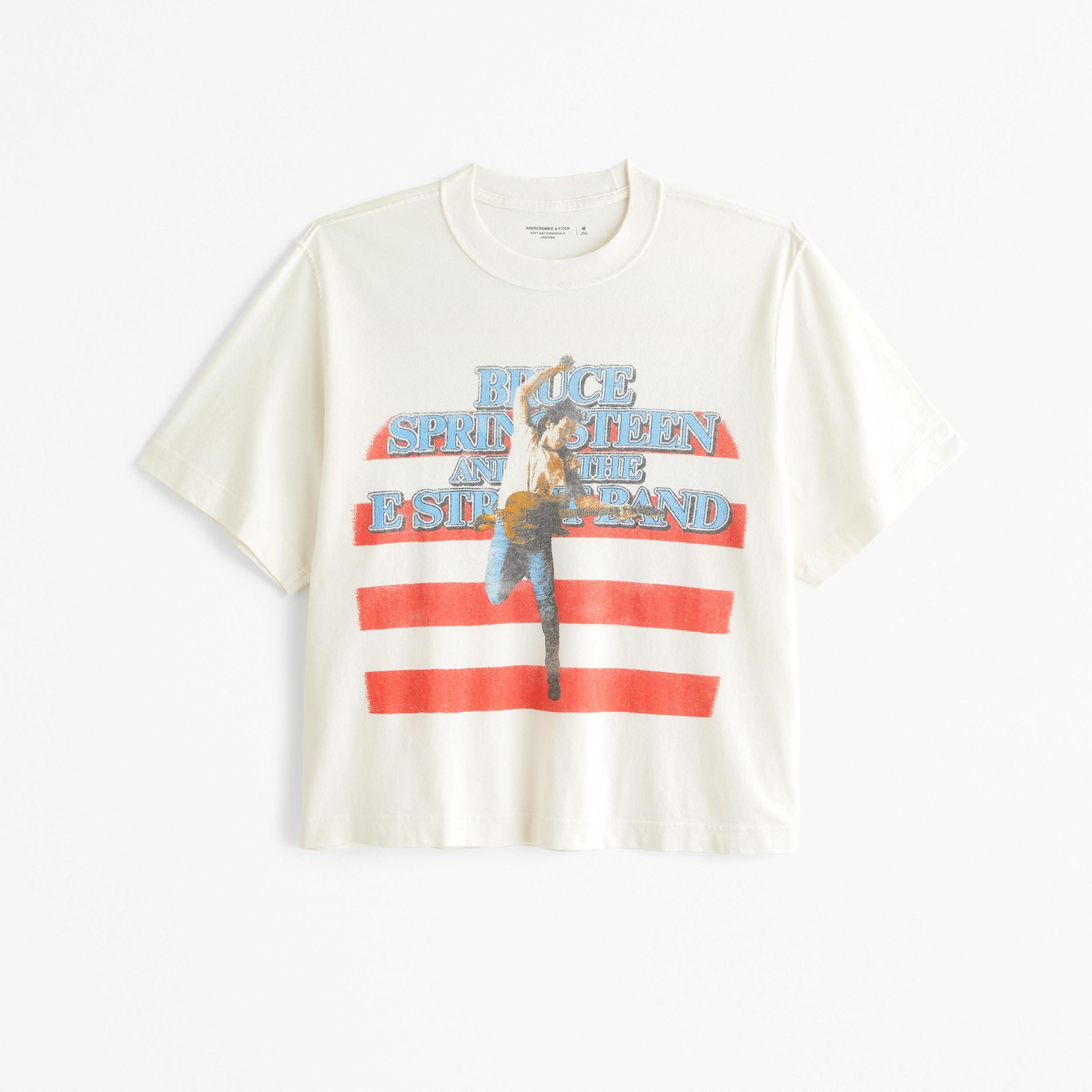 Cropped Whitney Houston Graphic Tee Product Image