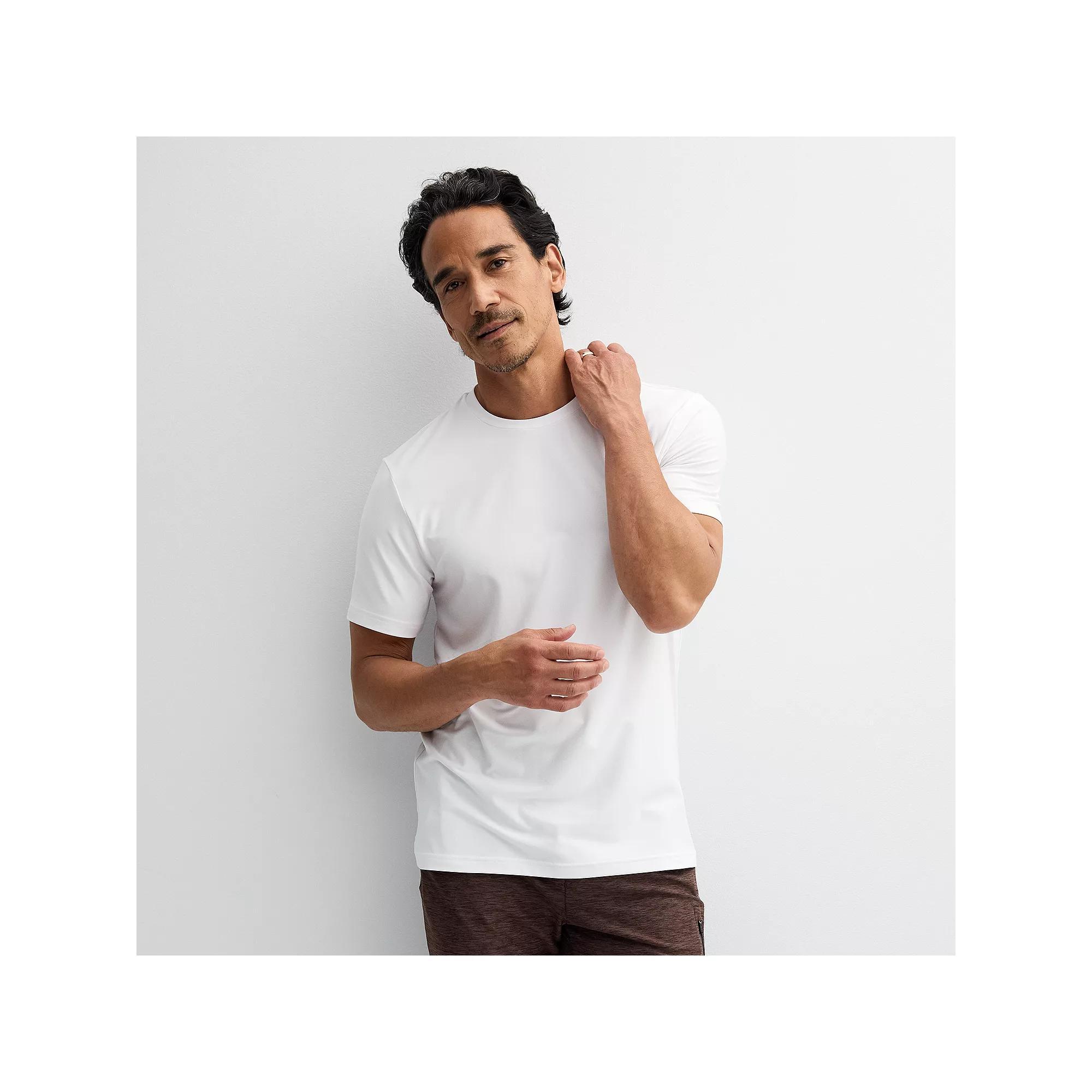 Men's FLX Luxury Soft Wander Tee, Size: Medium, Modern White Product Image