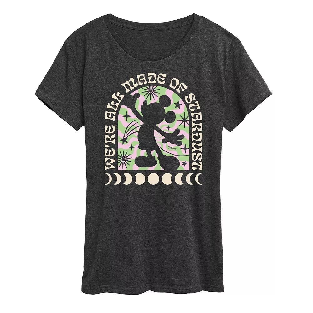 Womens Unapologetically Myself Graphic Tee, Girls Heather Grey Product Image