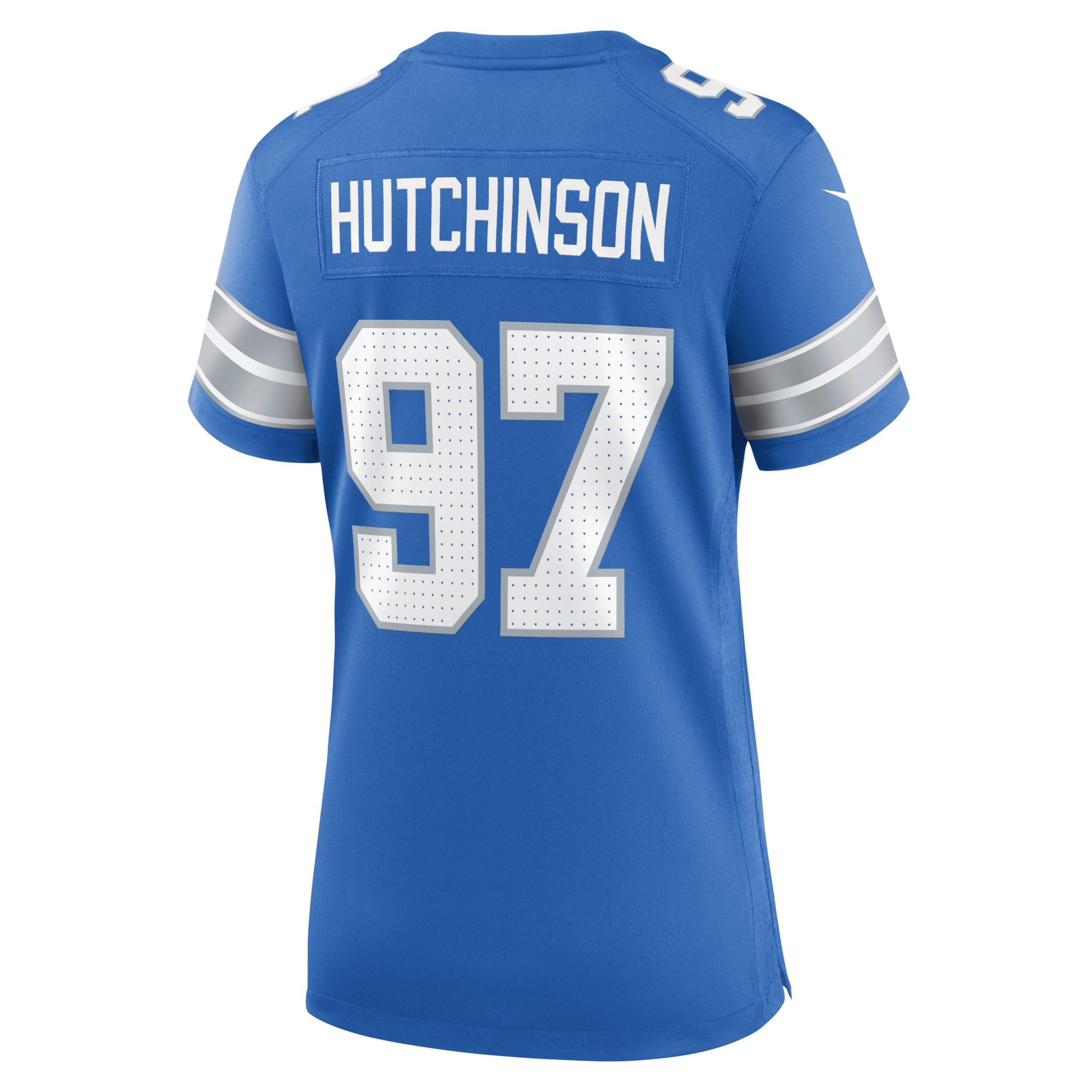 Aidan Hutchinson Detroit Lions Nike Women's NFL Game Football Jersey Product Image