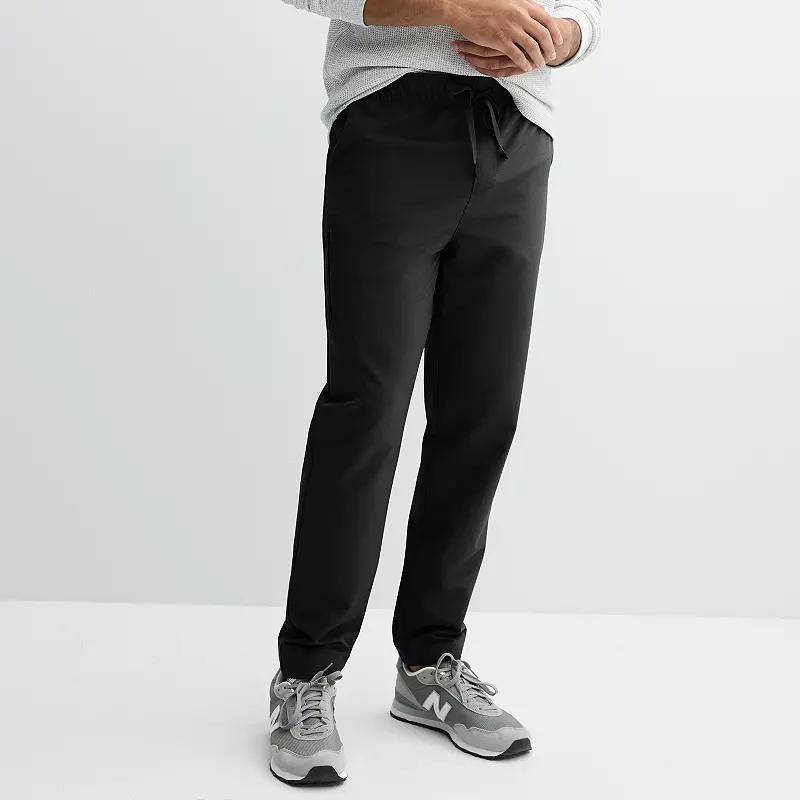 Men's London Fog Flex Tech Pants, Size: Small, Black Product Image
