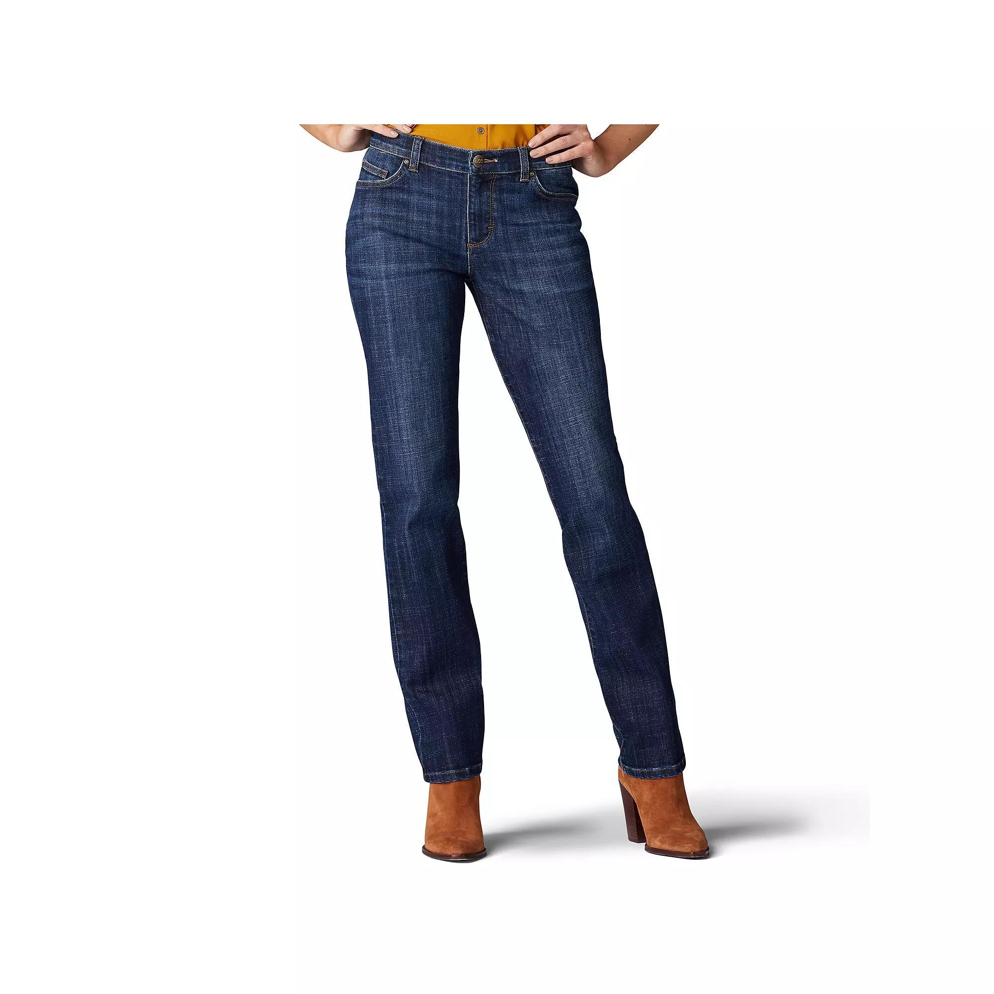 Womens Lee Relaxed Fit Straight-Leg Jeans Product Image