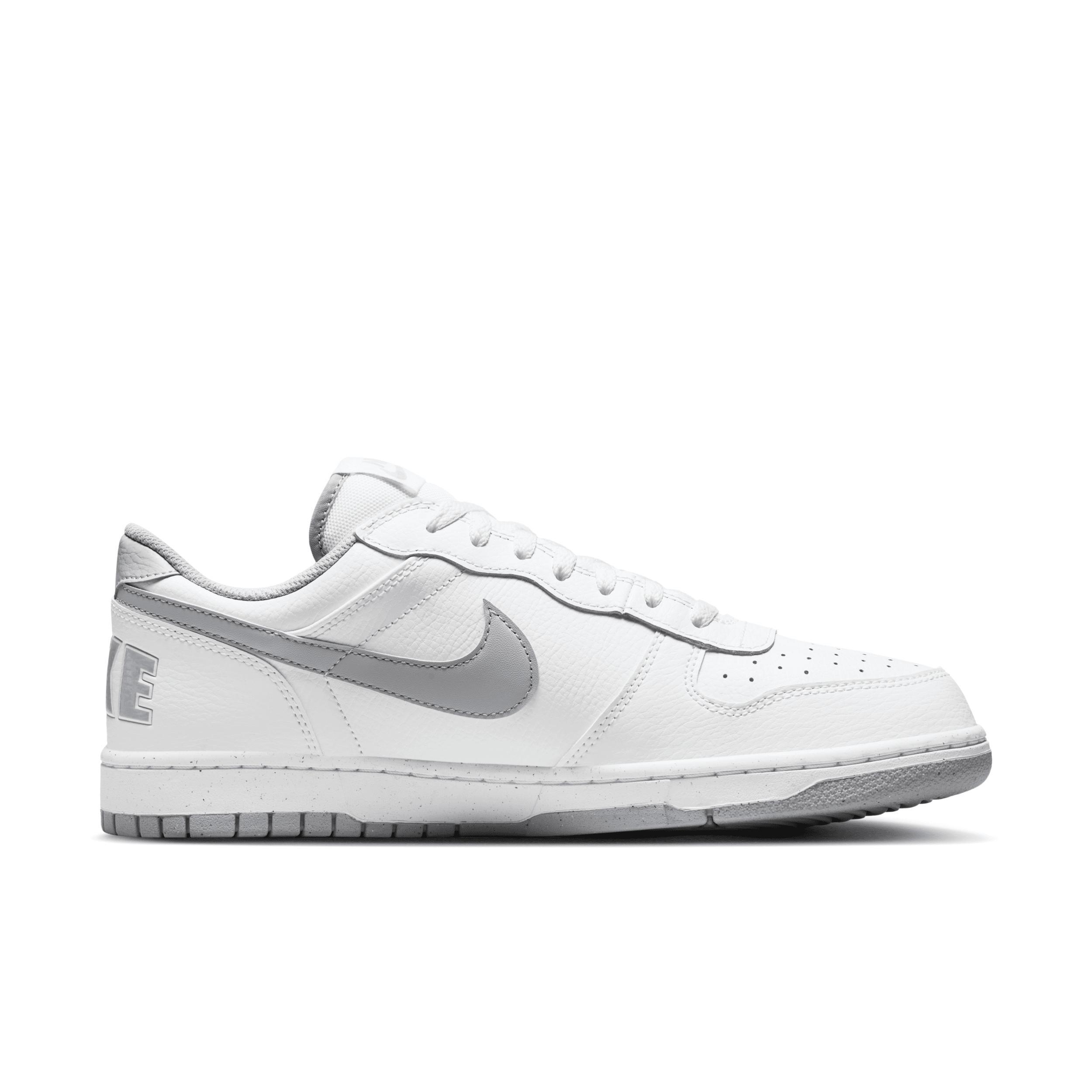 Men's Nike Big Low Sneakers, Size: 13, White Wolf Gray Product Image