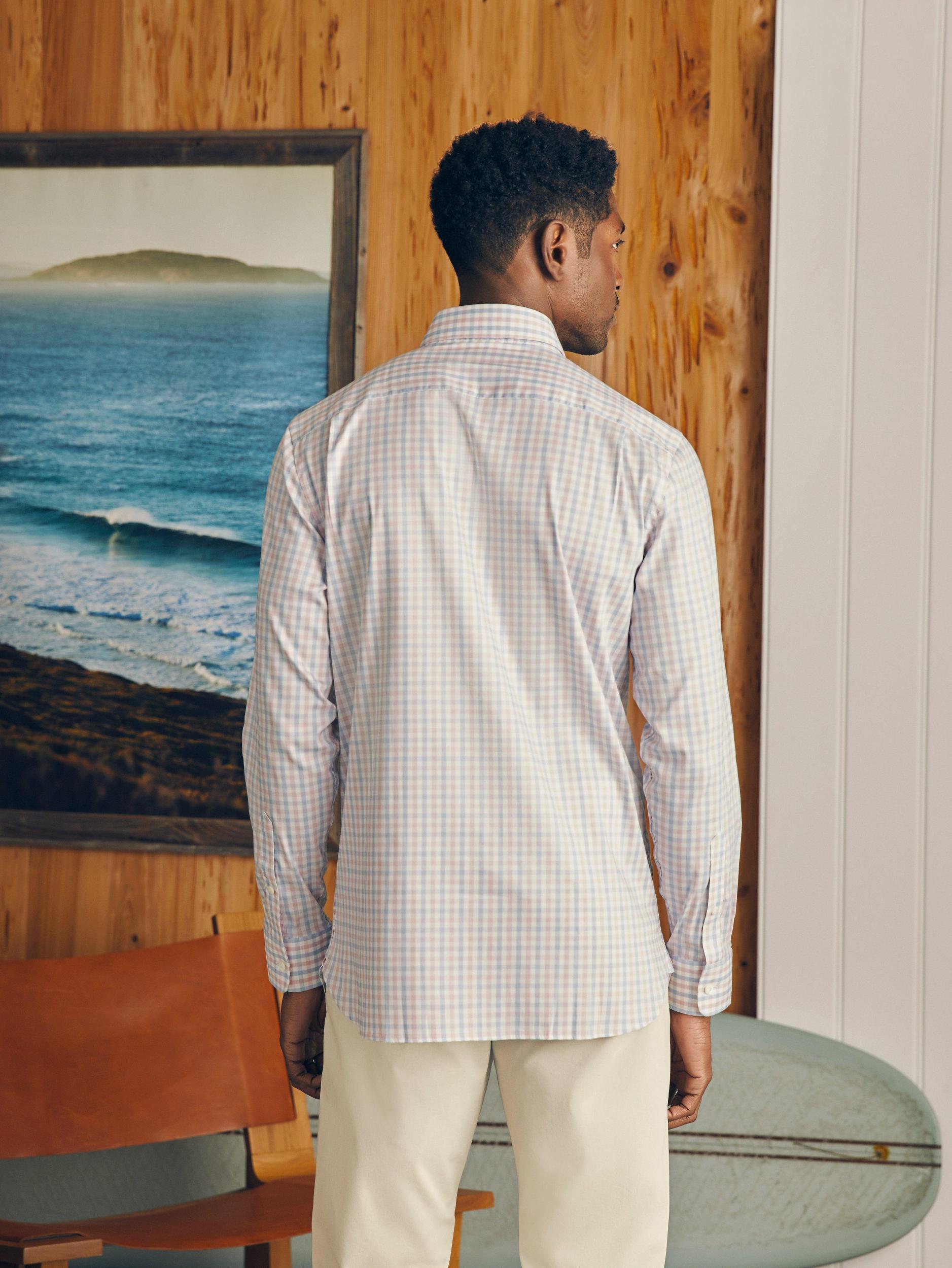 Movement™ Dress Shirt - Rose Bay Gingham Male Product Image