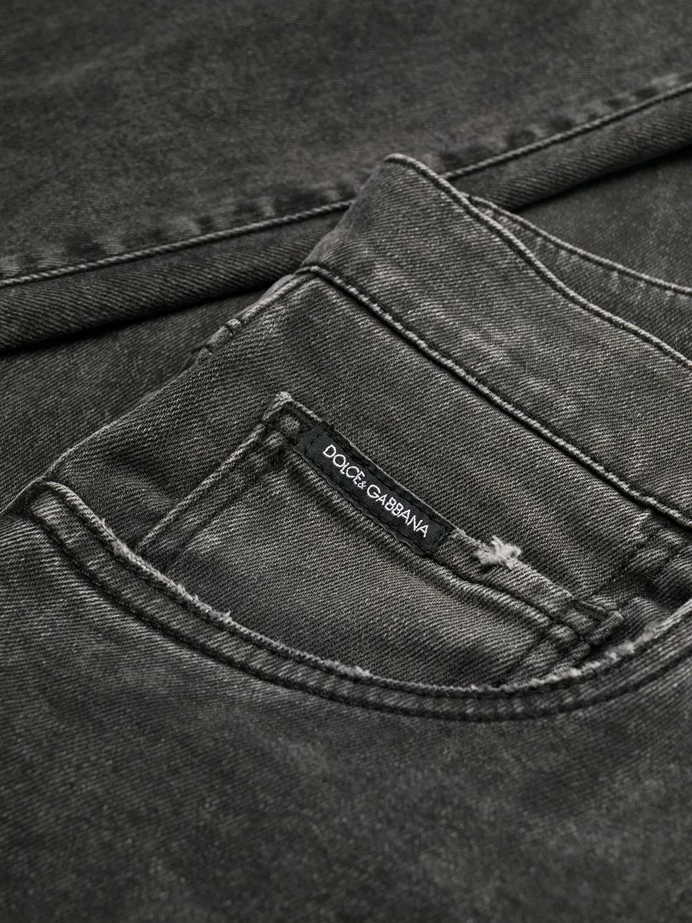 logo-appliqué slim-cut jeans Product Image