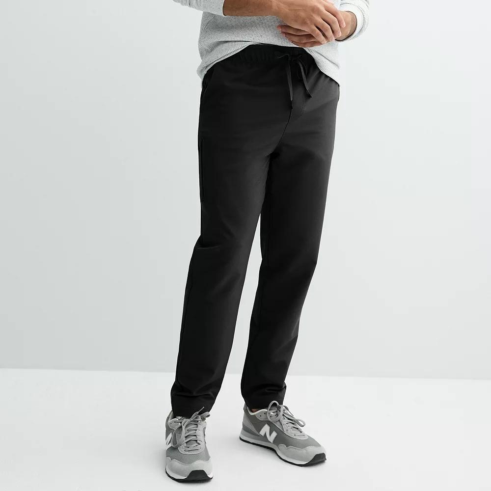 Men's London Fog Flex Tech Pants, Size: Small, Black Product Image