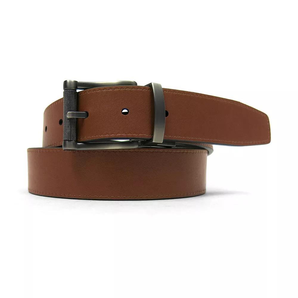 Men's Smith's Workwear 35mm Reversible Leather Belt, Size: 38, Brown Product Image