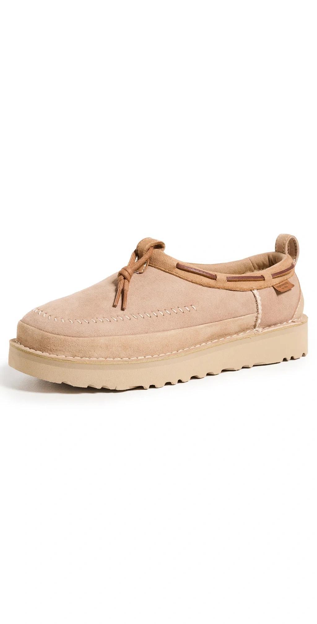 UGG Tasman Crafted Regenerate Unisex Slippers Sand M 8/ W 9 Product Image