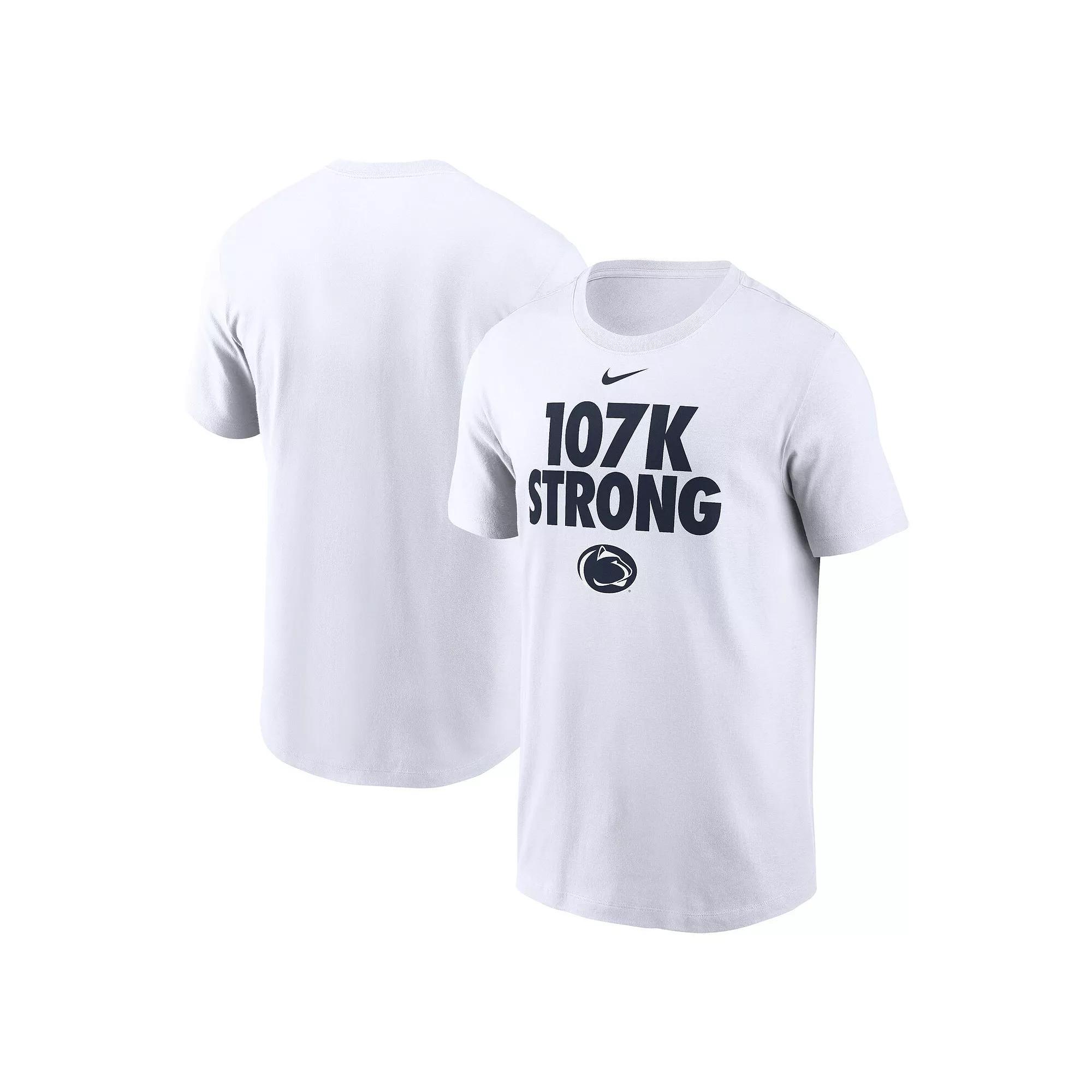 Men's Nike White Penn State Nittany Lions Local Ultimate Chant T-Shirt, Size: XL Product Image