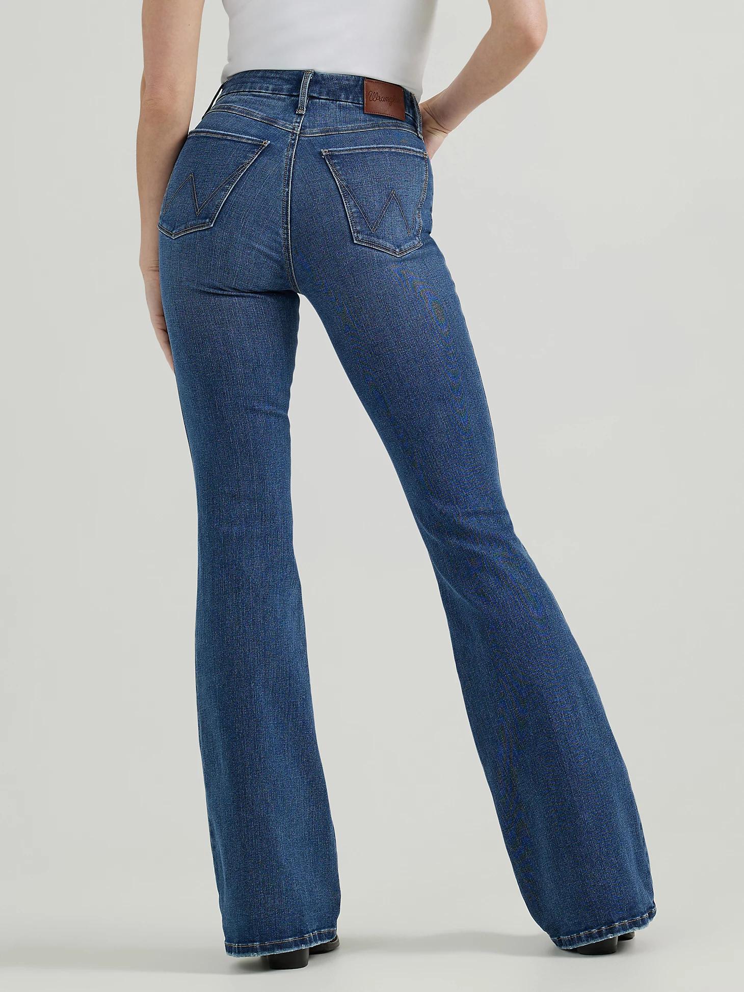 Women's Wrangler Bespoke High Rise Flare Jean | Women's JEANS | Wrangler® Product Image