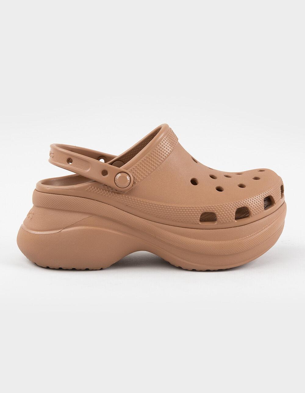 CROCS Bae Womens Platform Clogs - CHOCOLATE Product Image