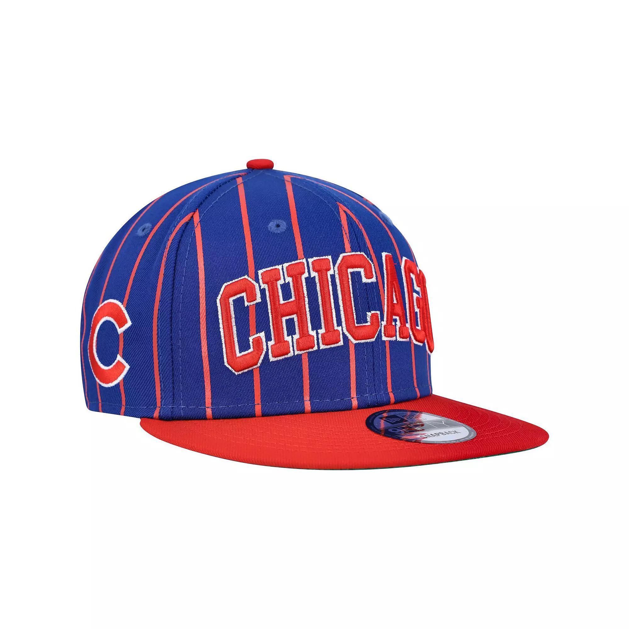 Mens New Era Royal/Red Chicago Cubs City Arch 9FIFTY Snapback Hat Product Image