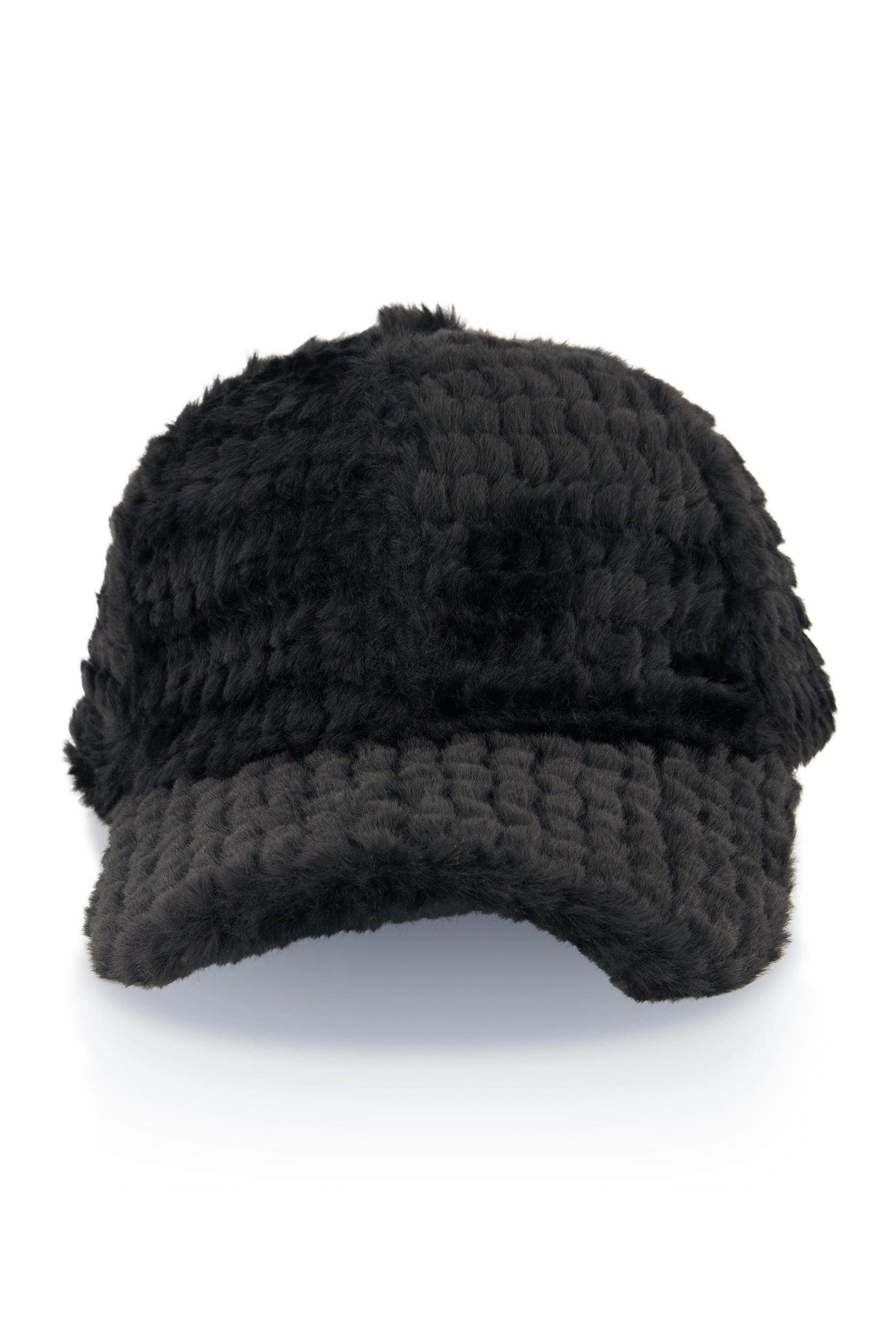 Faux Fur Baseball Cap Female Product Image