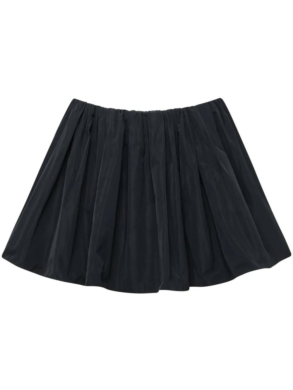 JW ANDERSON Gathered Circle Skort In Black Product Image