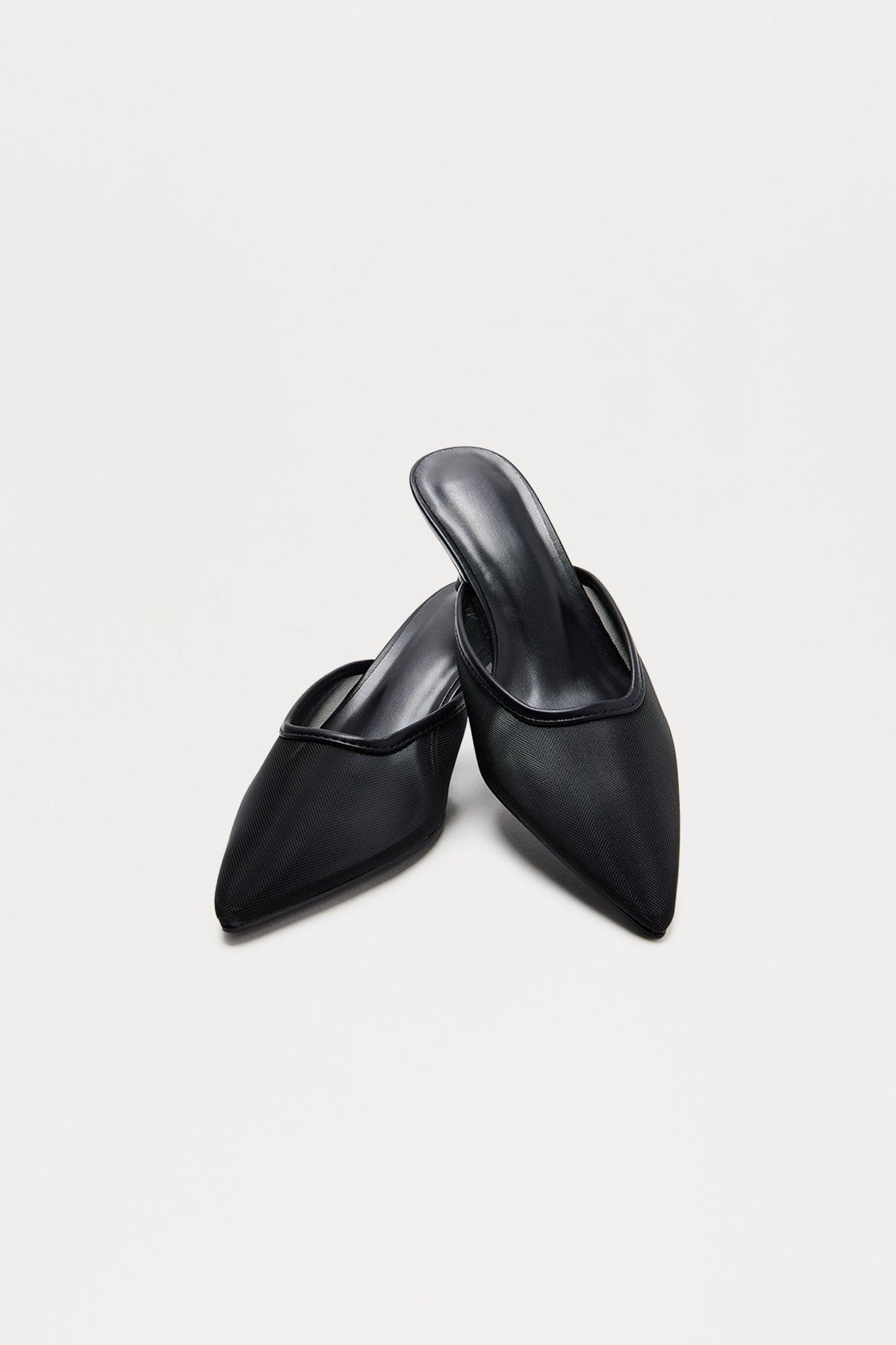 Extra Kitten Heel Pumps - Black Product Image