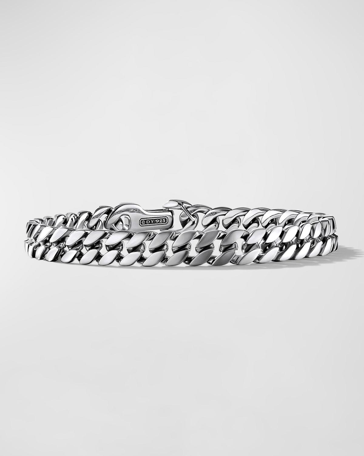 8mm Mens Curb Chain Bracelet Product Image