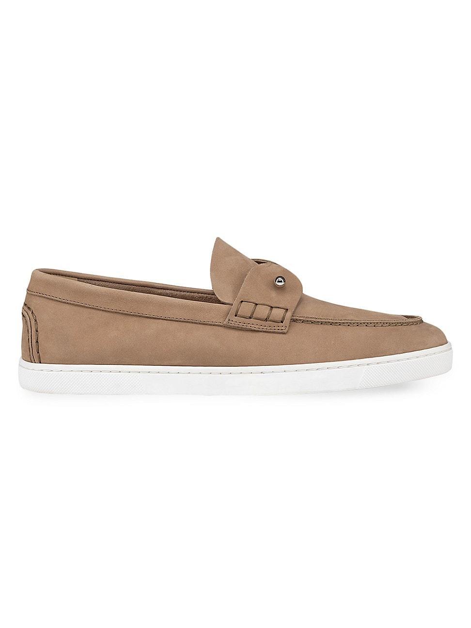 Mens Deerskin Lug Sole Penny Loafers Product Image
