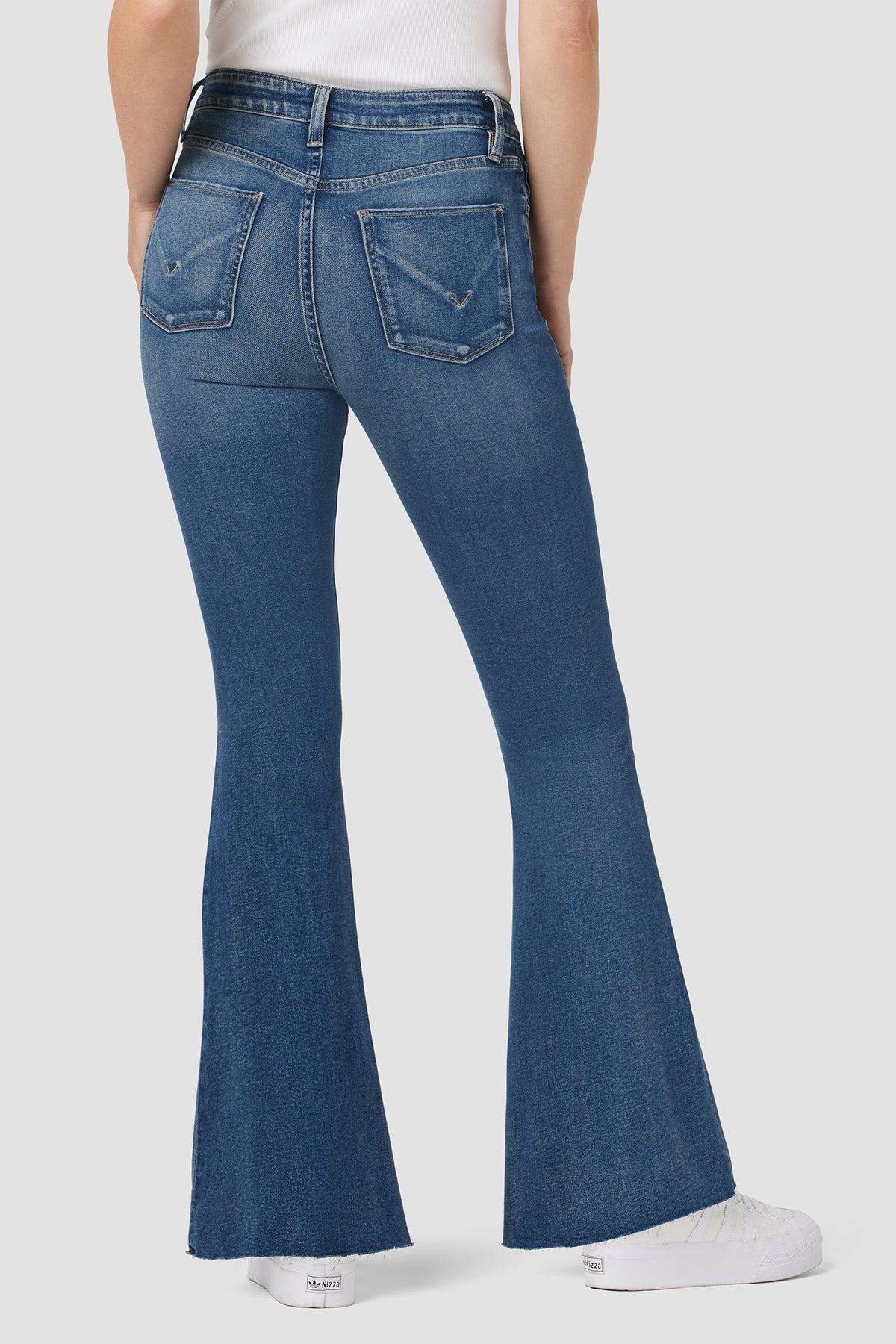 Holly High-Rise Flare Barefoot Jean Female Product Image