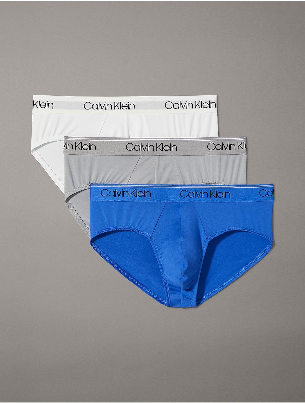 Calvin Klein Men's Micro Stretch 3-Pack Hip Brief - Multi - XL Product Image