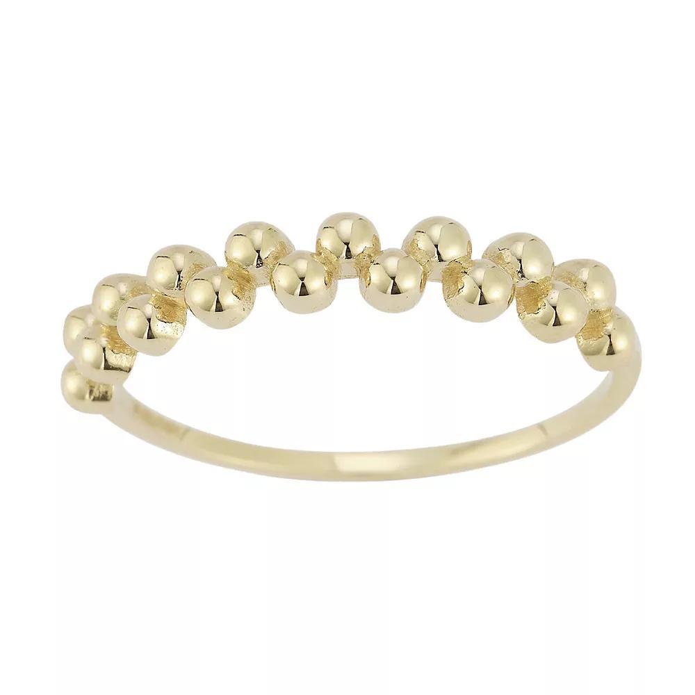 LUMINOR GOLD 14k Gold Multi Ball Ring, Women's, Size: 7, Yellow Product Image