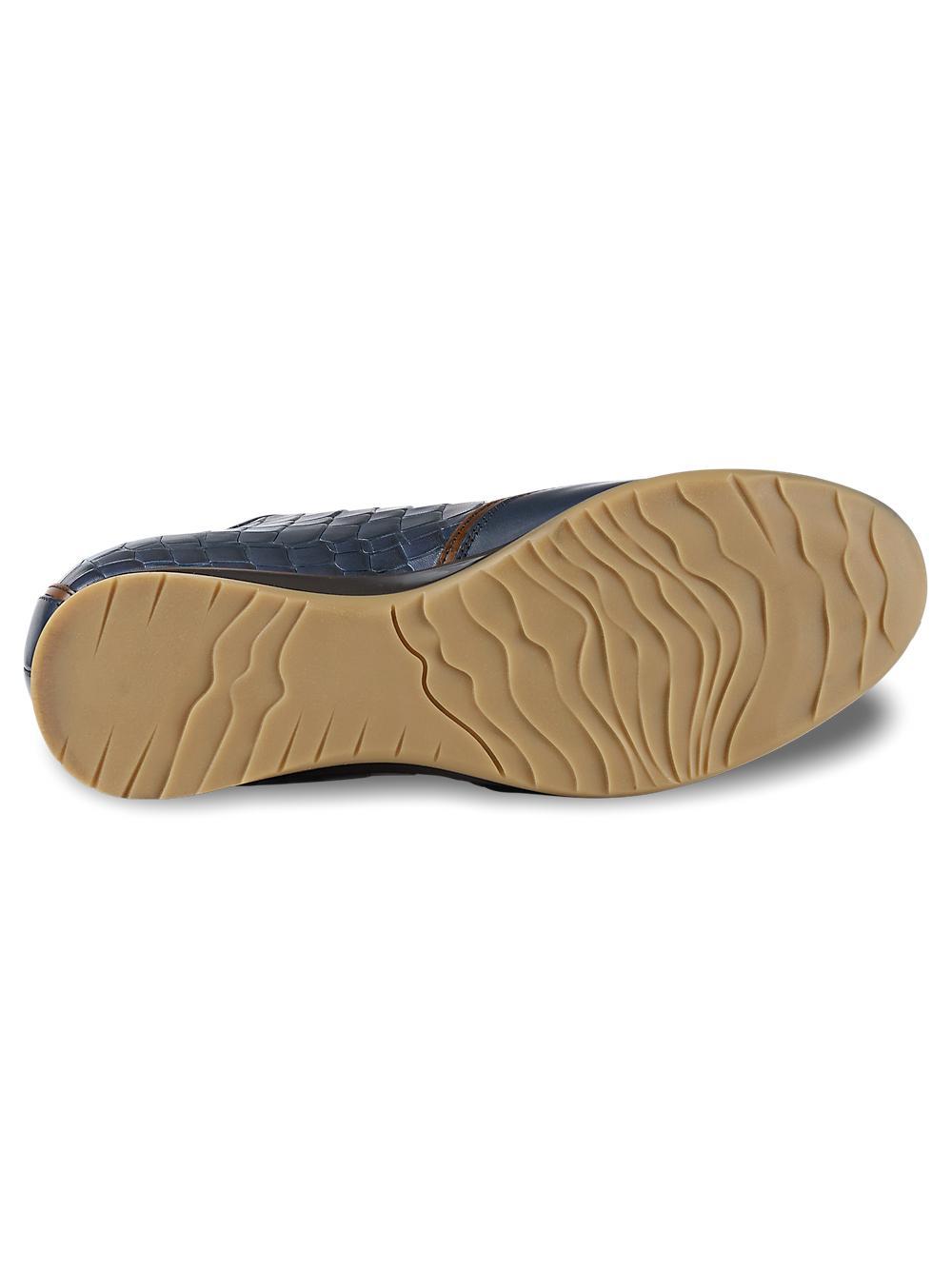 Nash Sneaker - Navy/tan Product Image