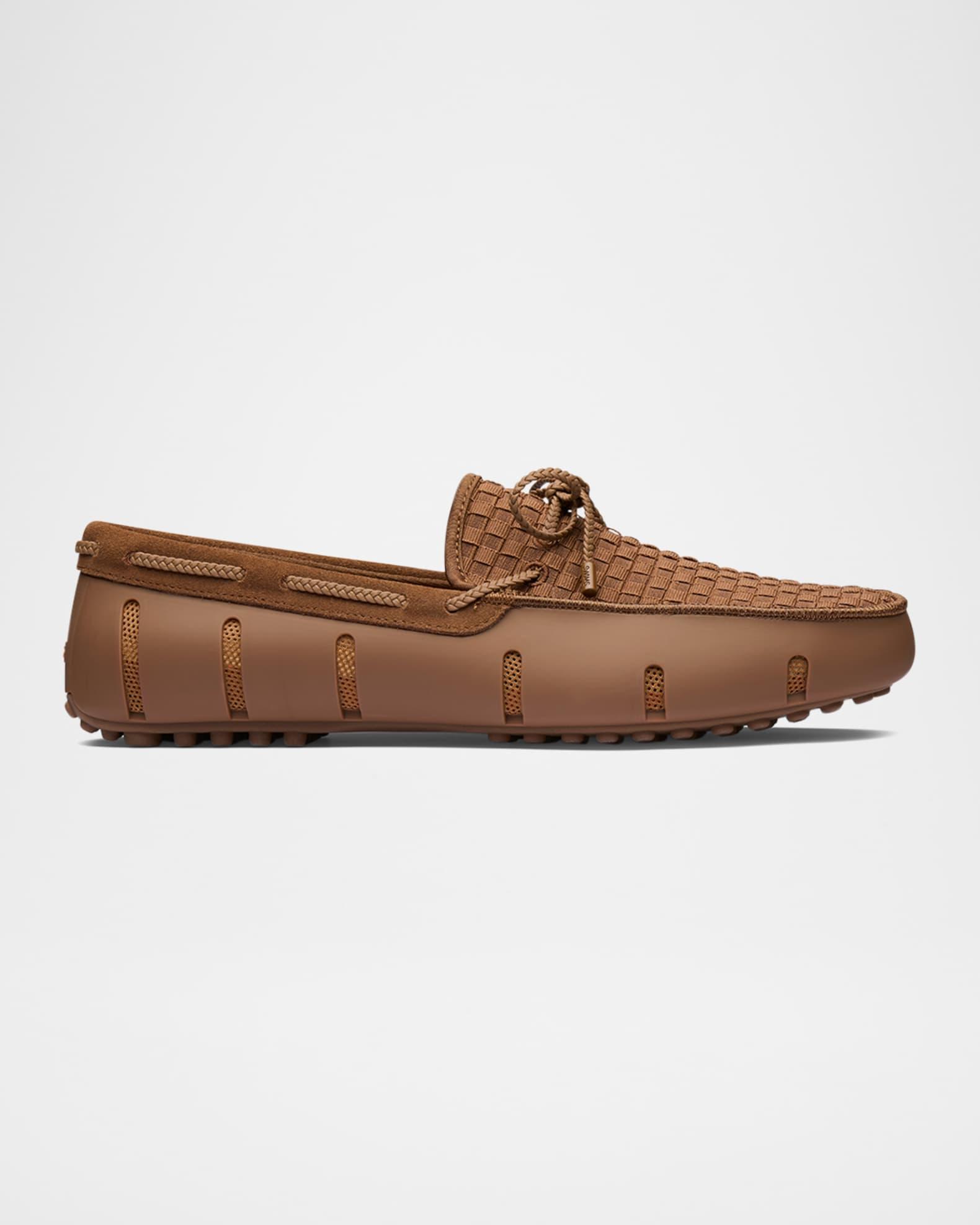 Men's Woven Textile and Suede Drivers Product Image