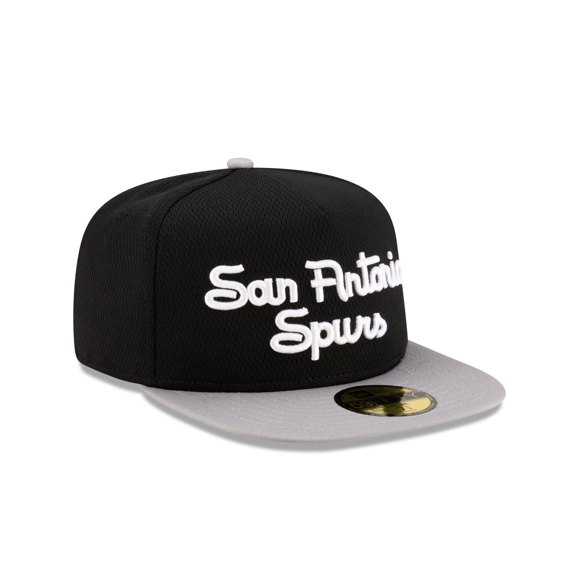San Antonio Spurs Dashmark Mesh 59FIFTY A-Frame Fitted Hat Male Product Image
