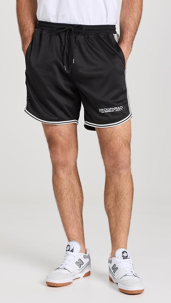 John Elliott Olympic Heritage x John Elliott Los Angeles Shorts 6.75" | Shopbop Product Image