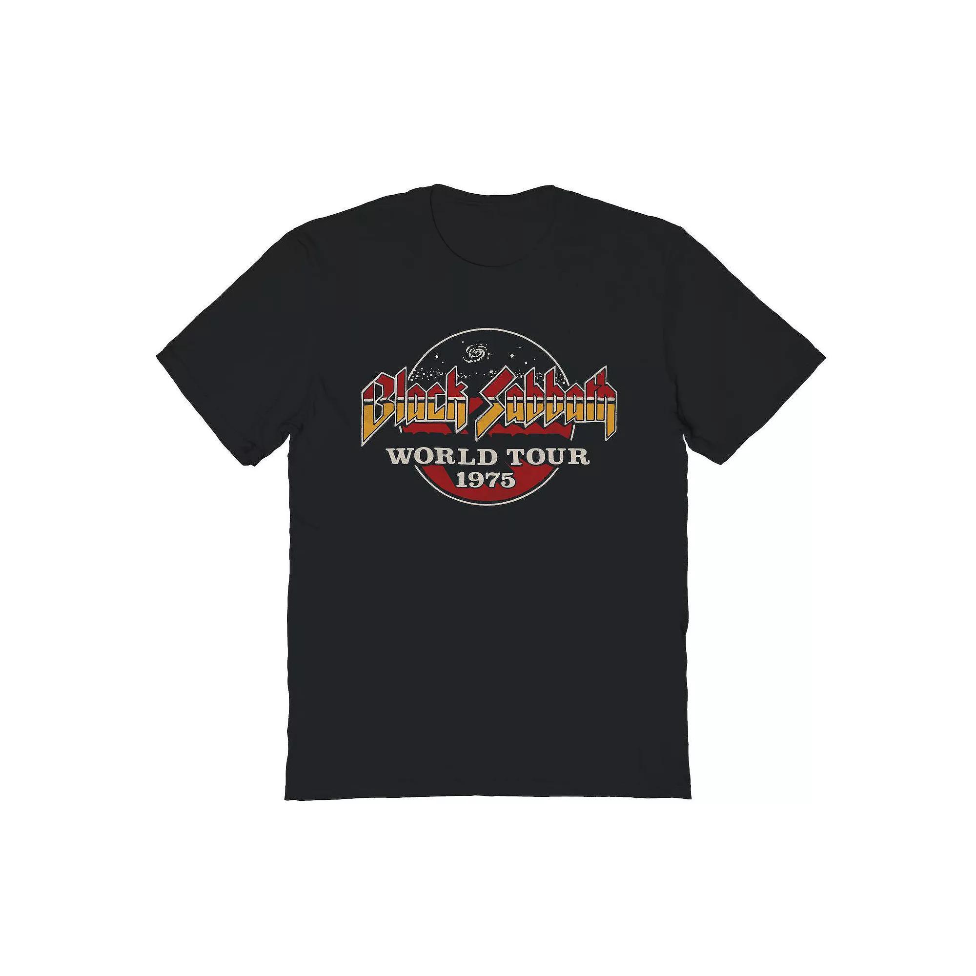 Men's Black Sabbath Tour 1975 Graphic Tee, Size: Medium Product Image