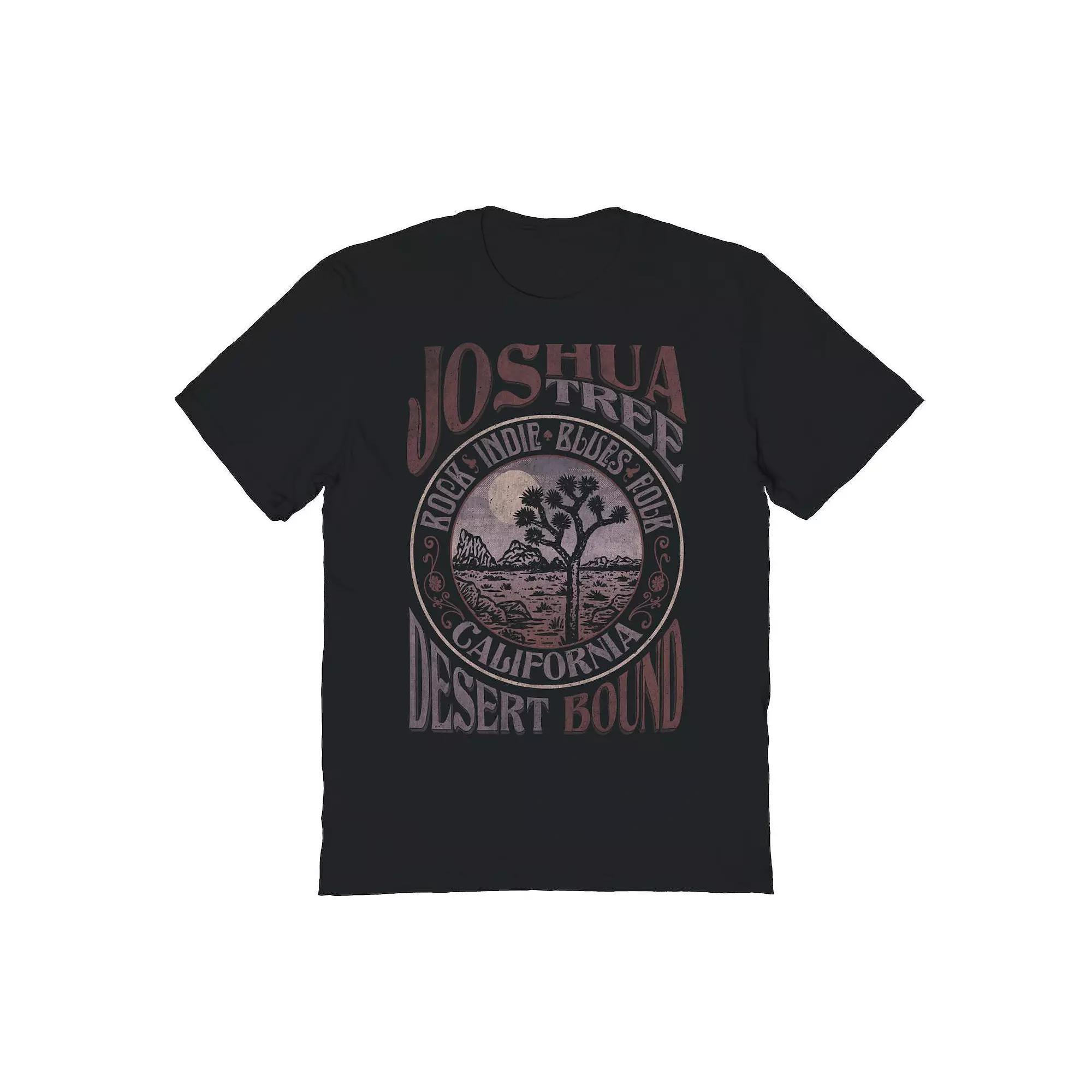Mens Country Parks Rocky Mountains Graphic Tee Dark Grey Product Image