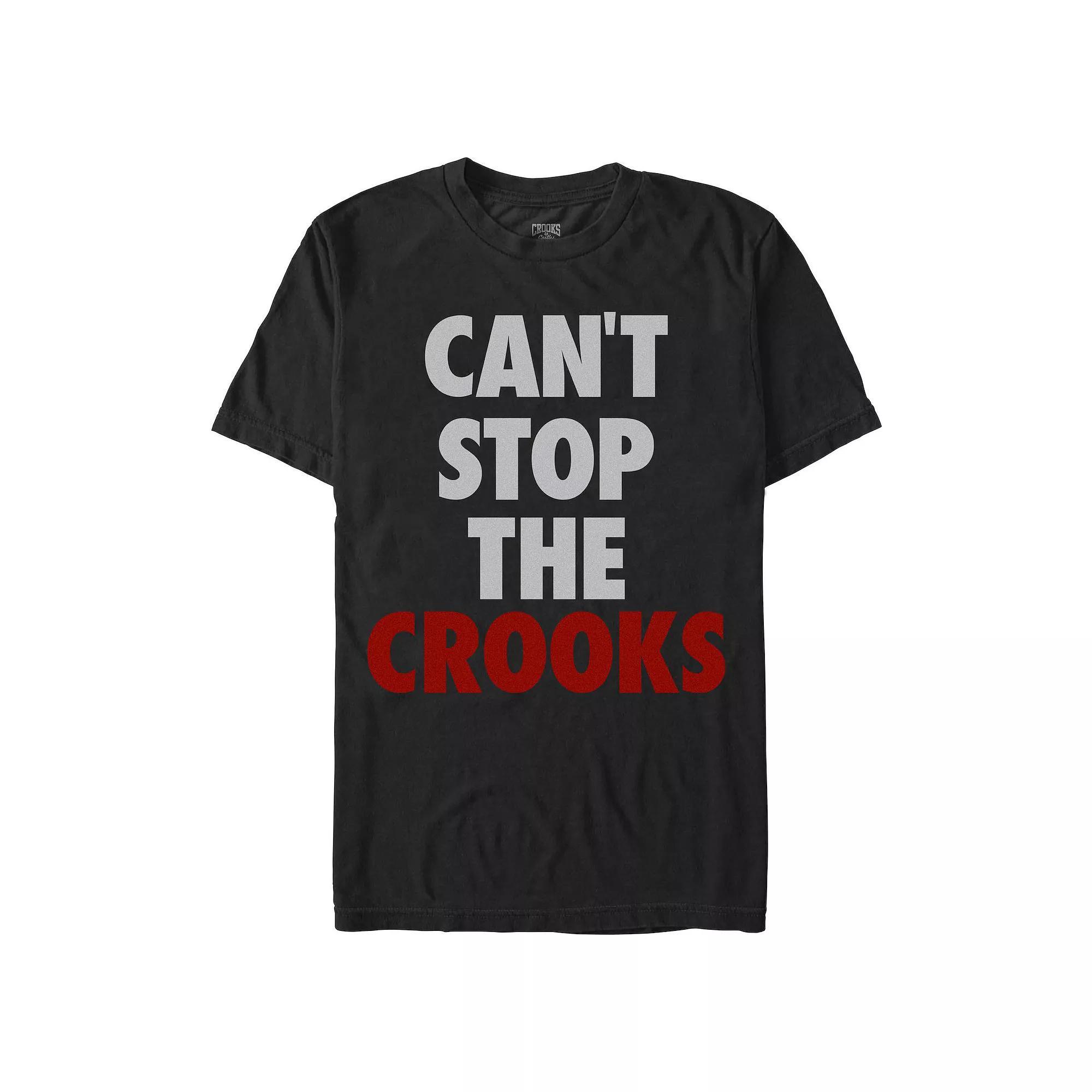Mens Crooks And Castle Cant Stop The Crooks Graphic Tee Product Image