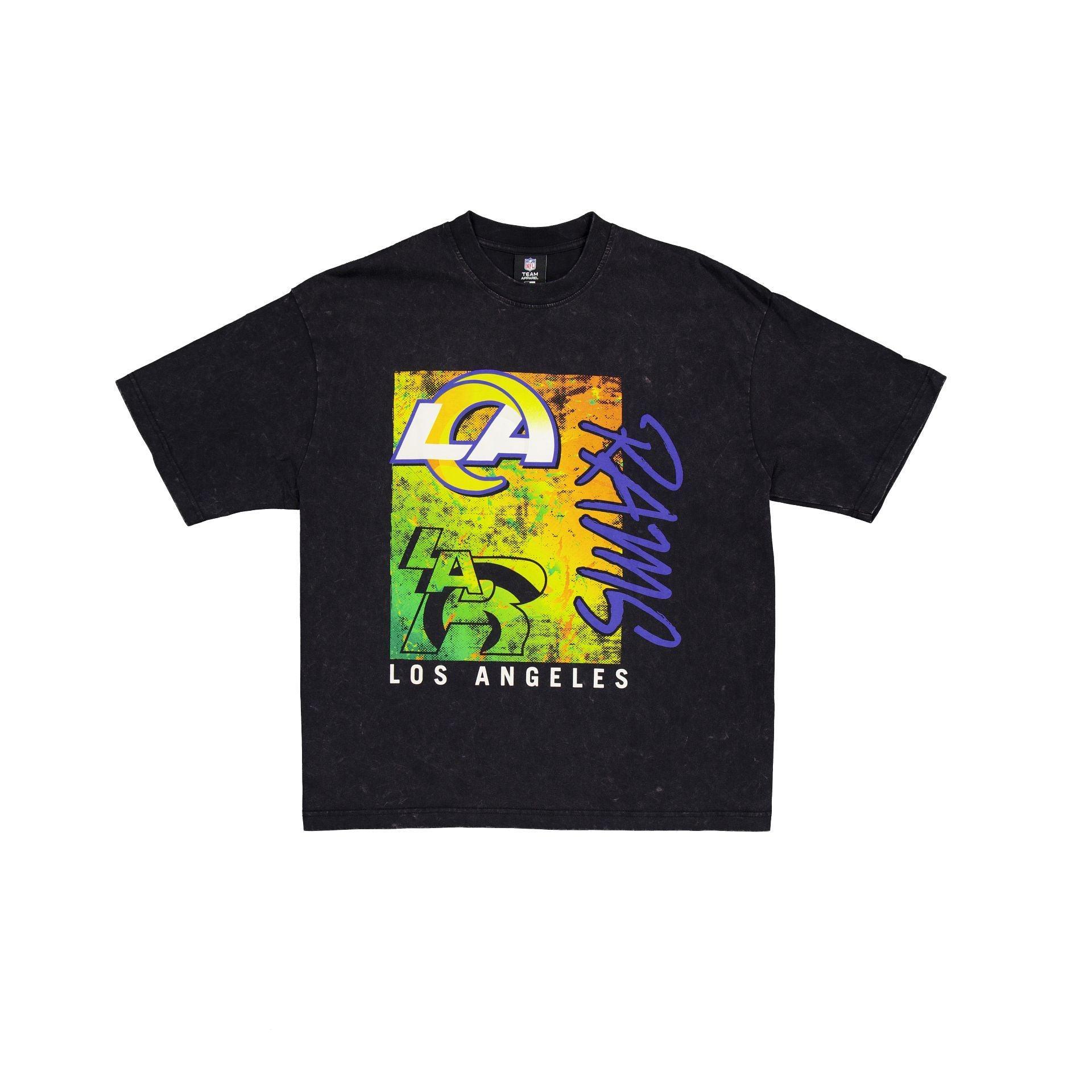 Los Angeles Rams Sport Classics Boxy Black T-Shirt Male Product Image