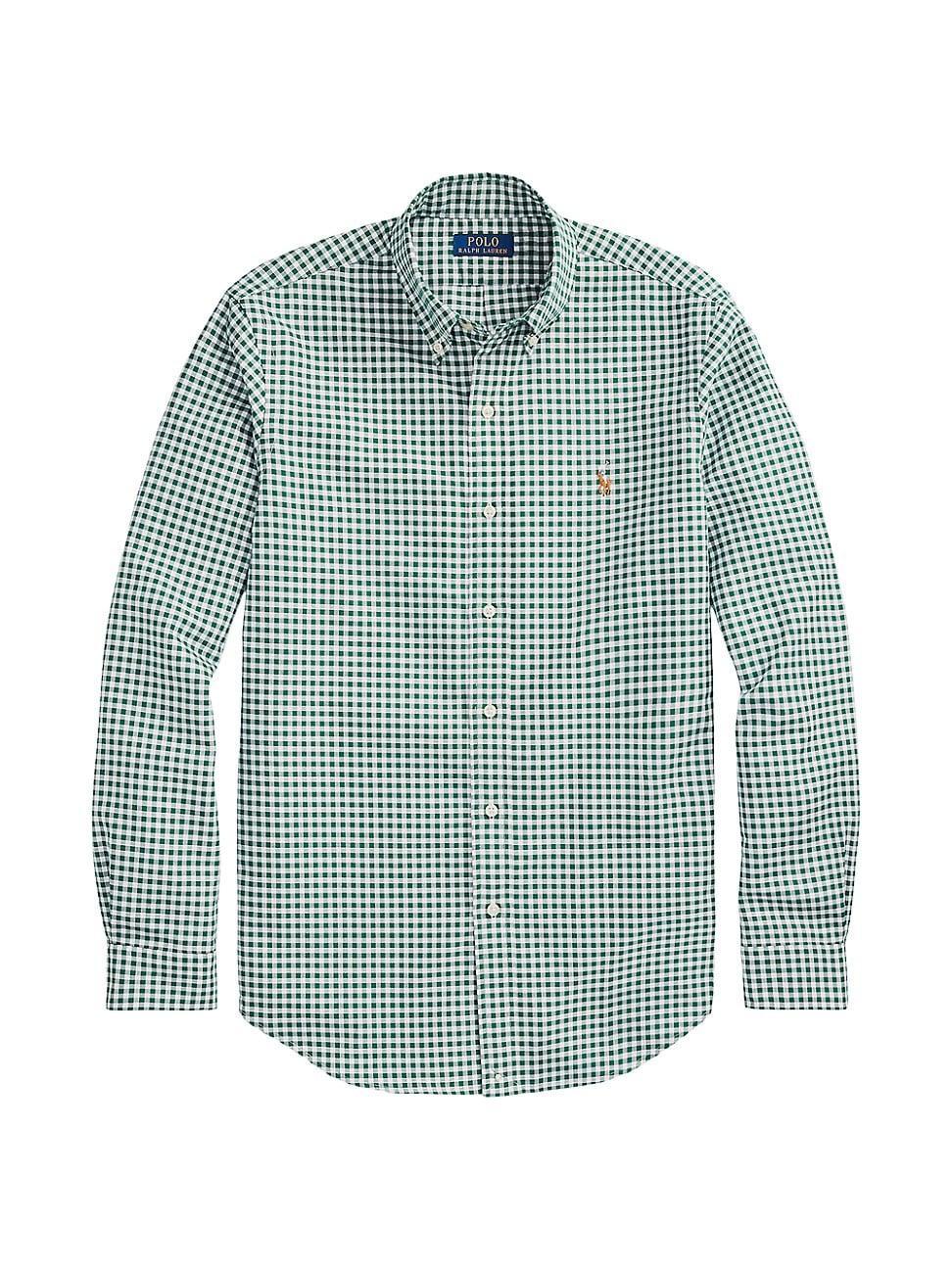 Polo Ralph Lauren Classic Fit Oxford Pine Long Sleeve Woven Shirt Product Image