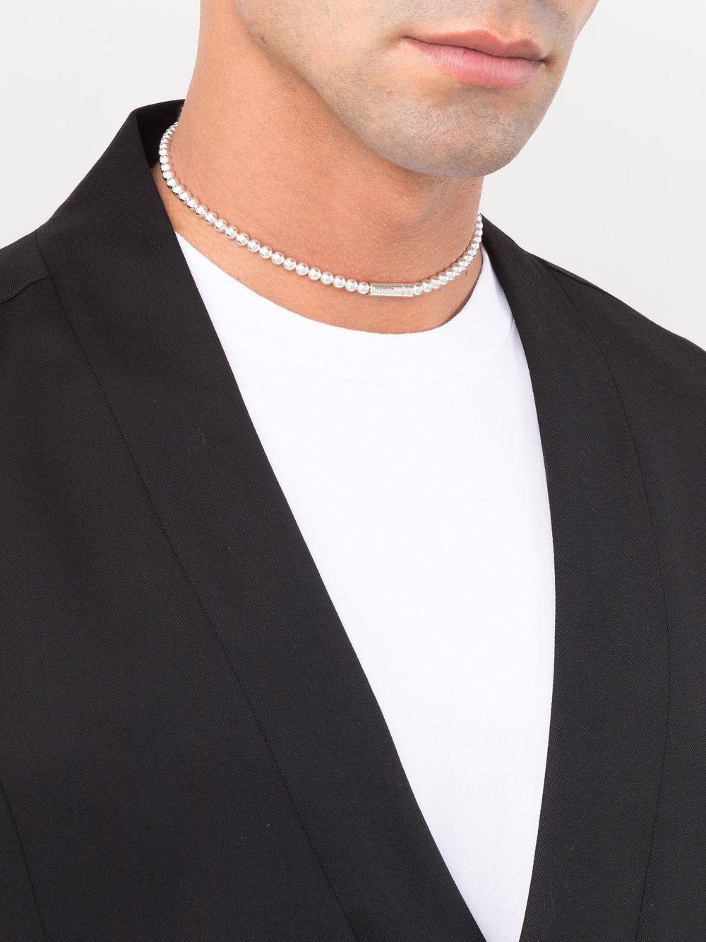 51g polished beaded necklace Product Image