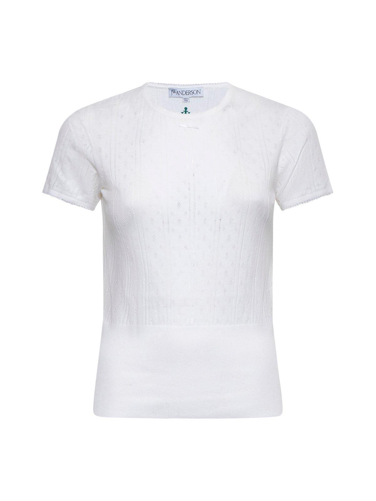 JW ANDERSON J. W. Anderson Sweaters In White Product Image