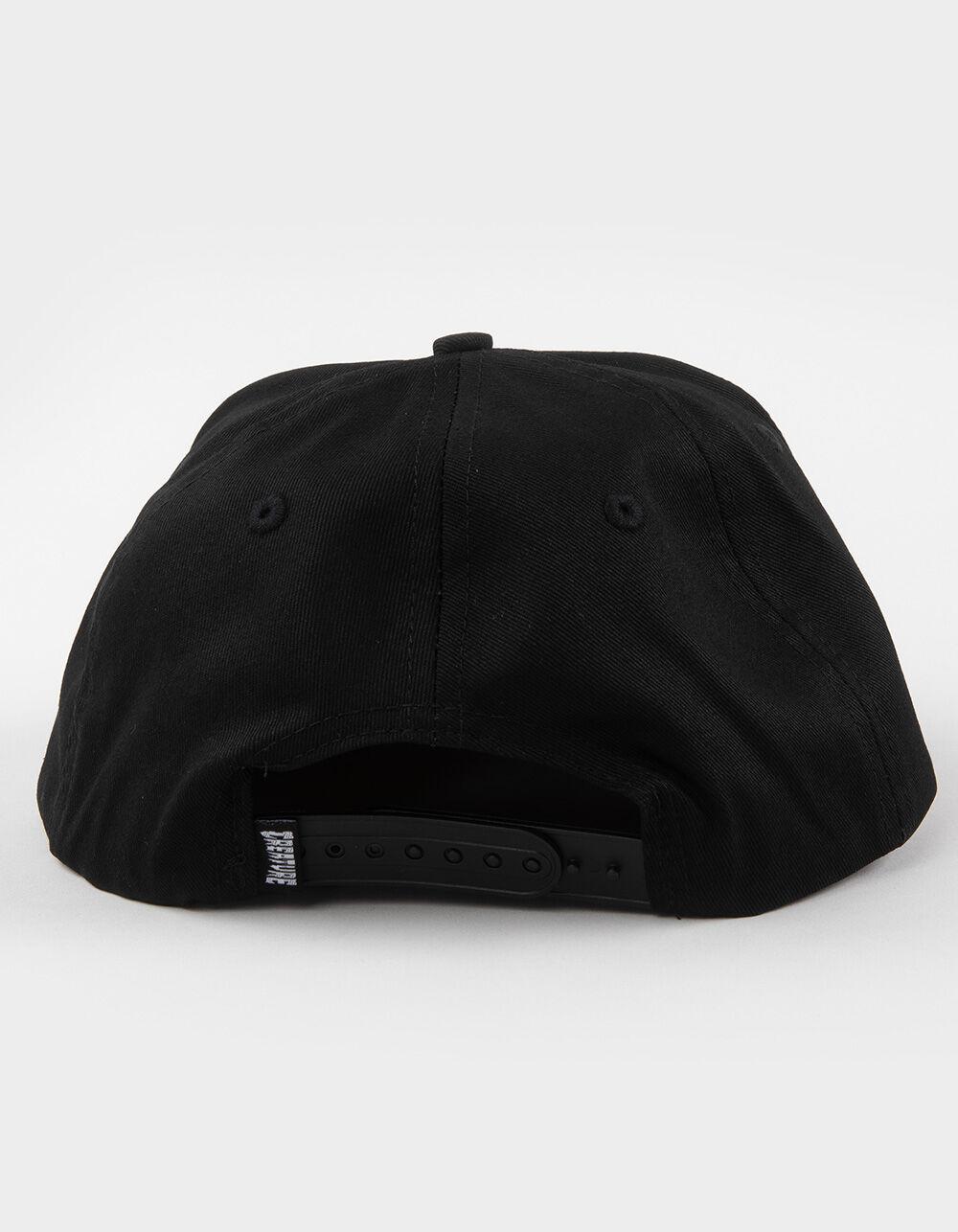CREATURE Crash Burn Snapback Hat - BLACK Product Image