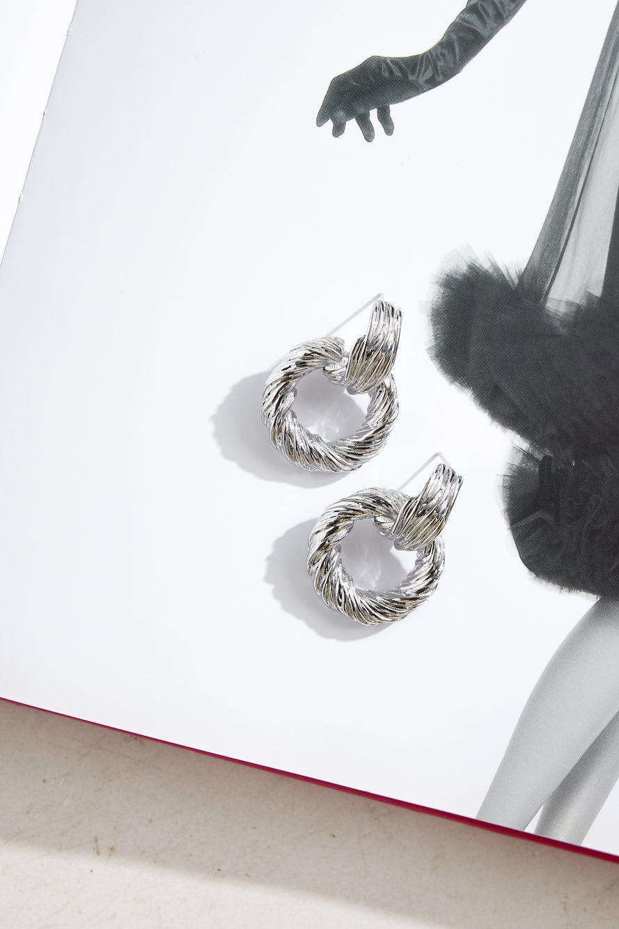 Zahara Earrings Silver Product Image