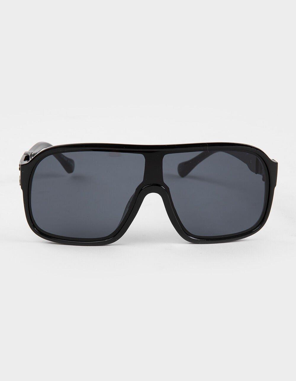 RSQ Open Aviator Sunglasses - GUNMETAL Product Image