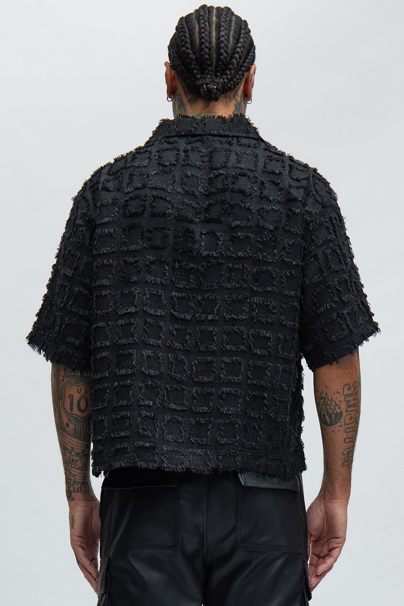 Window Shopping Boxy Shirt - Black Product Image