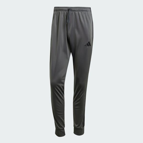 Men's adidas 3-Stripes Tricot Tapered Track Pants, Size: Small, Black Product Image