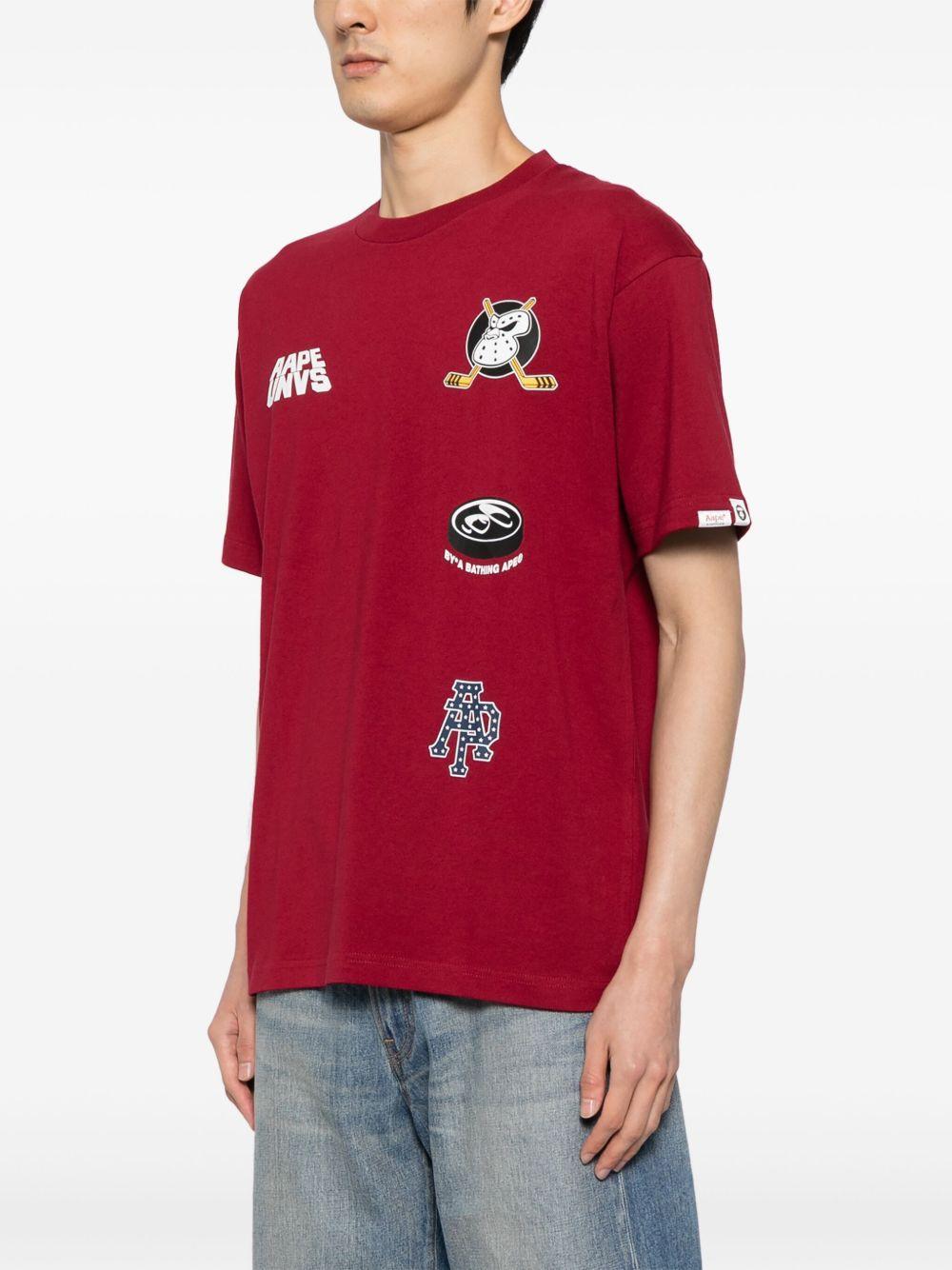 graphic-print cotton T-shirt Product Image