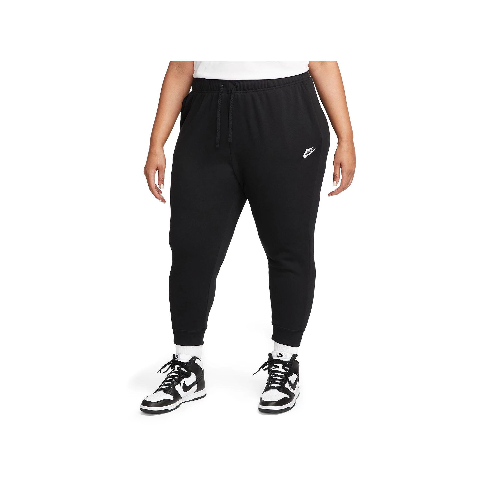 Plus Size Nike Sportswear Club Fleece Joggers, Women's, Size: 3XL, Black Product Image