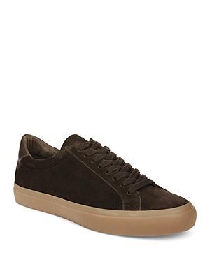 Vince Mens Fulton Leather Lace-Up Sneakers Product Image