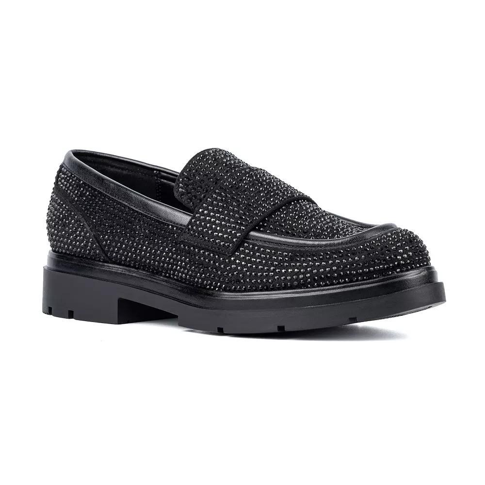 New York & Company Abigail Women's Loafers, Size: 7.5, Black Product Image